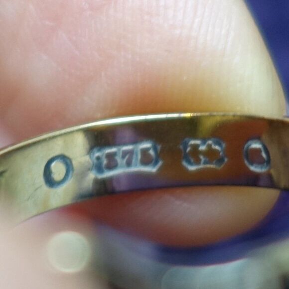 envelope/locket mourning ring with lithograph 1867 - Picture 6 of 8